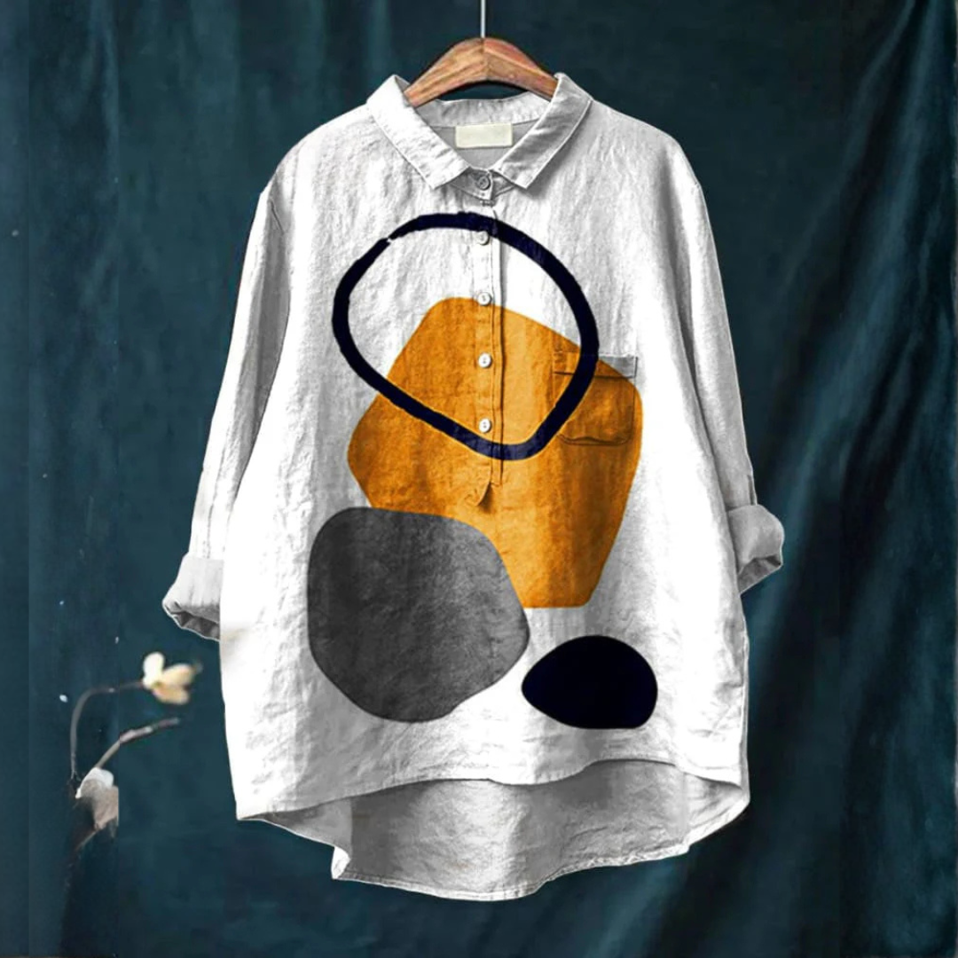 DELACROIX | Chemise Élégante à Motif Solène