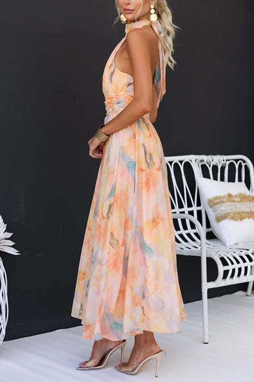 Florenzia – Vestido Maxi Floral