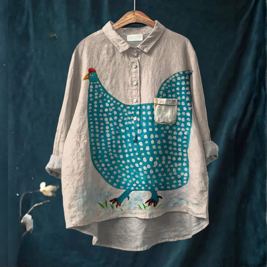 Matilde / Camisa elegante estampada