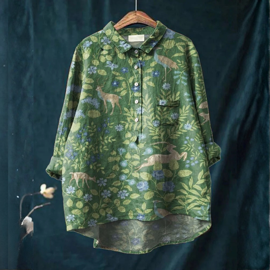 Isaline / Camisa elegante estampada