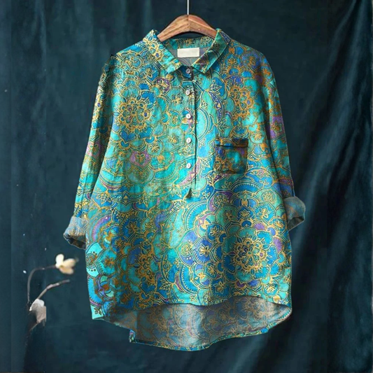 Manon / Camisa elegante estampada
