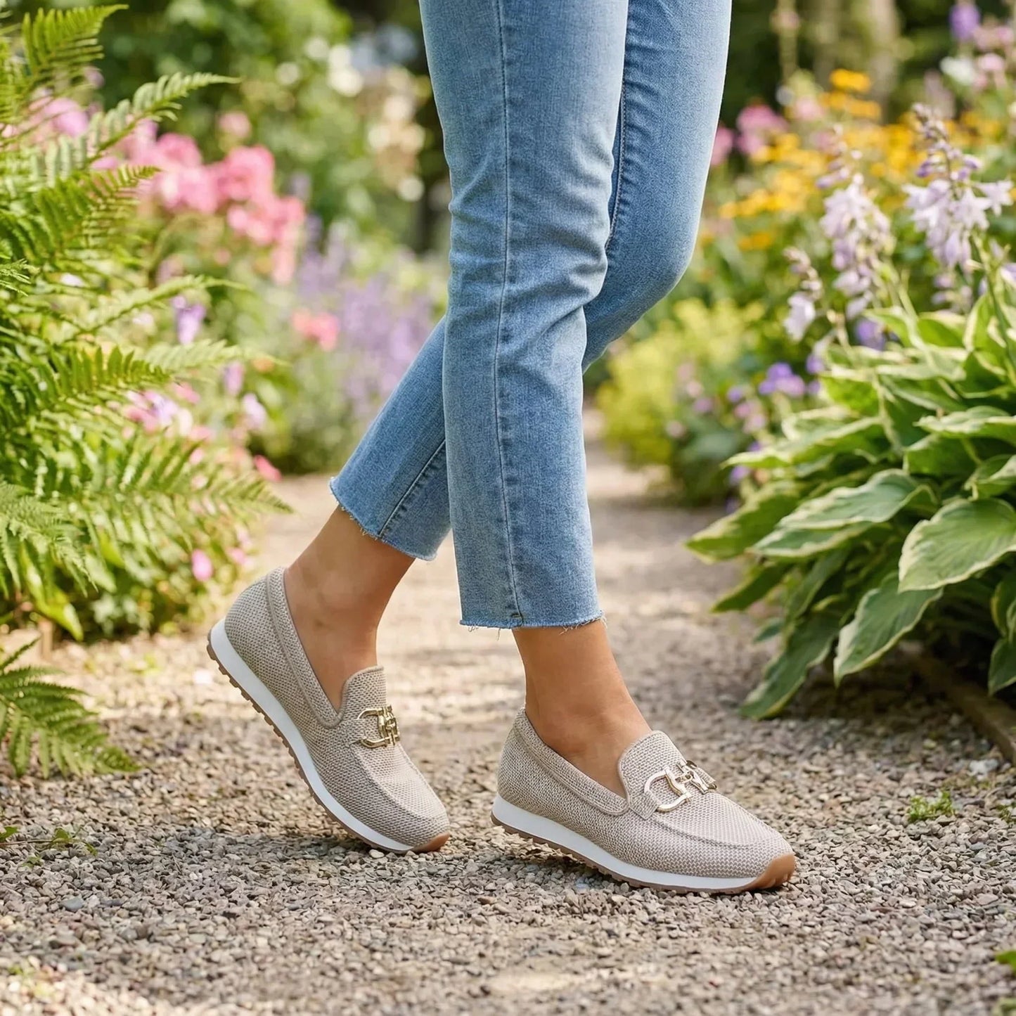 Chiara - Zapatillas tipo mocasín.