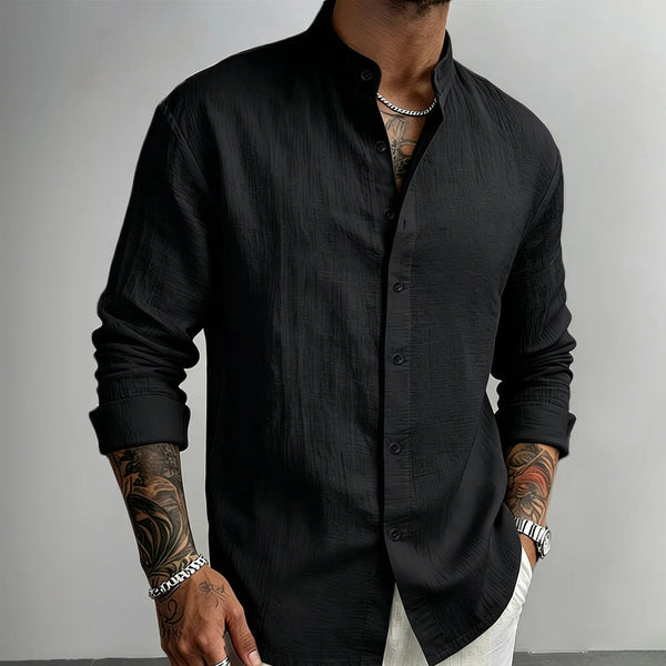 Enzo / Camisa de lino con botones