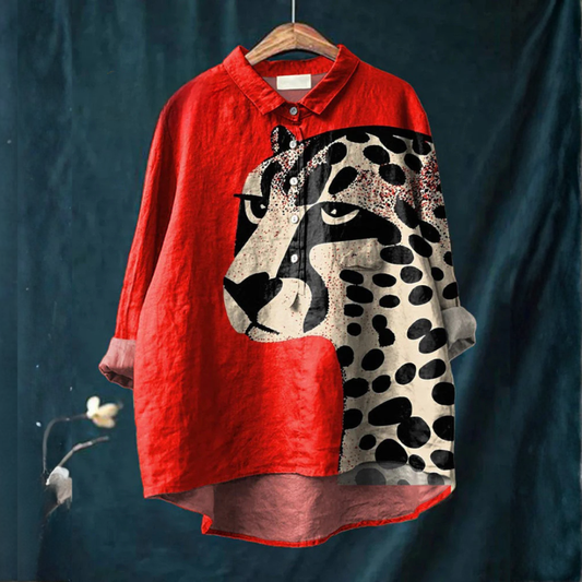Colette / Camisa elegante estampada