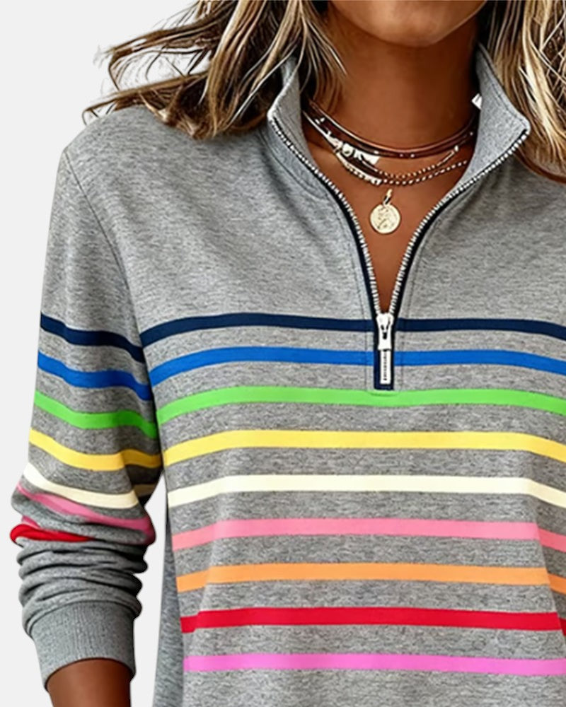 Luisa | Jersey de rayas cómodo