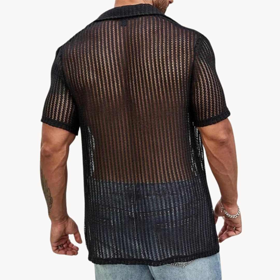 Rodri / Camisa calada de manga corta