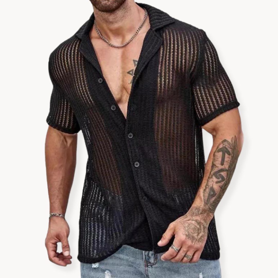 Rodri / Camisa calada de manga corta