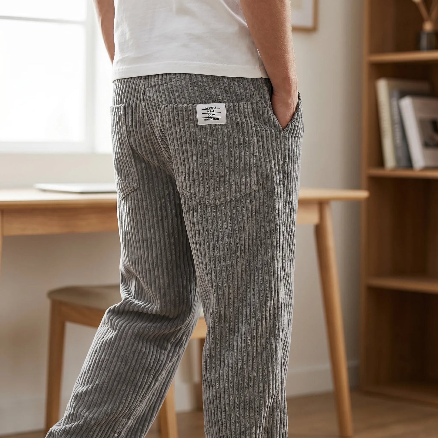 Adria / Pantalones de Terciopelo Acanalado