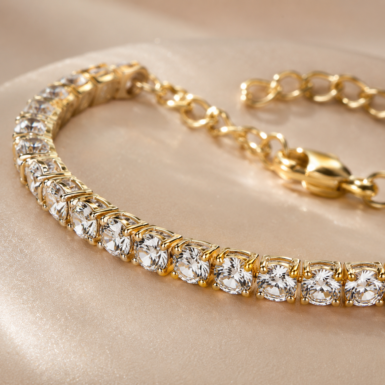 Diane / Brazalete dorado Parisino