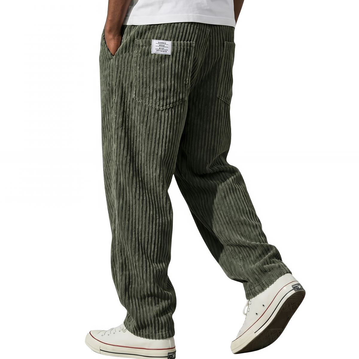 Adria / Pantalones de Terciopelo Acanalado