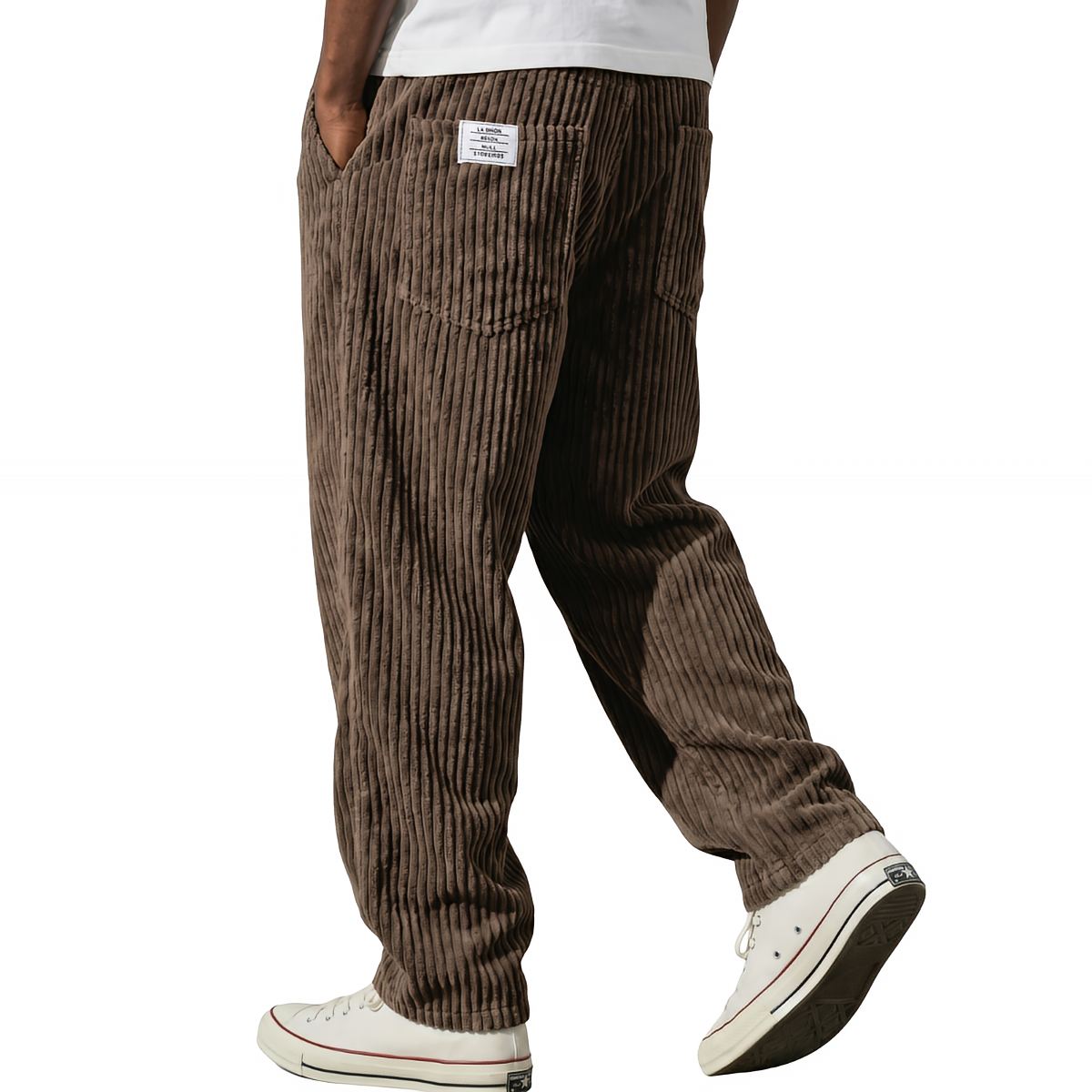 Adria / Pantalones de Terciopelo Acanalado