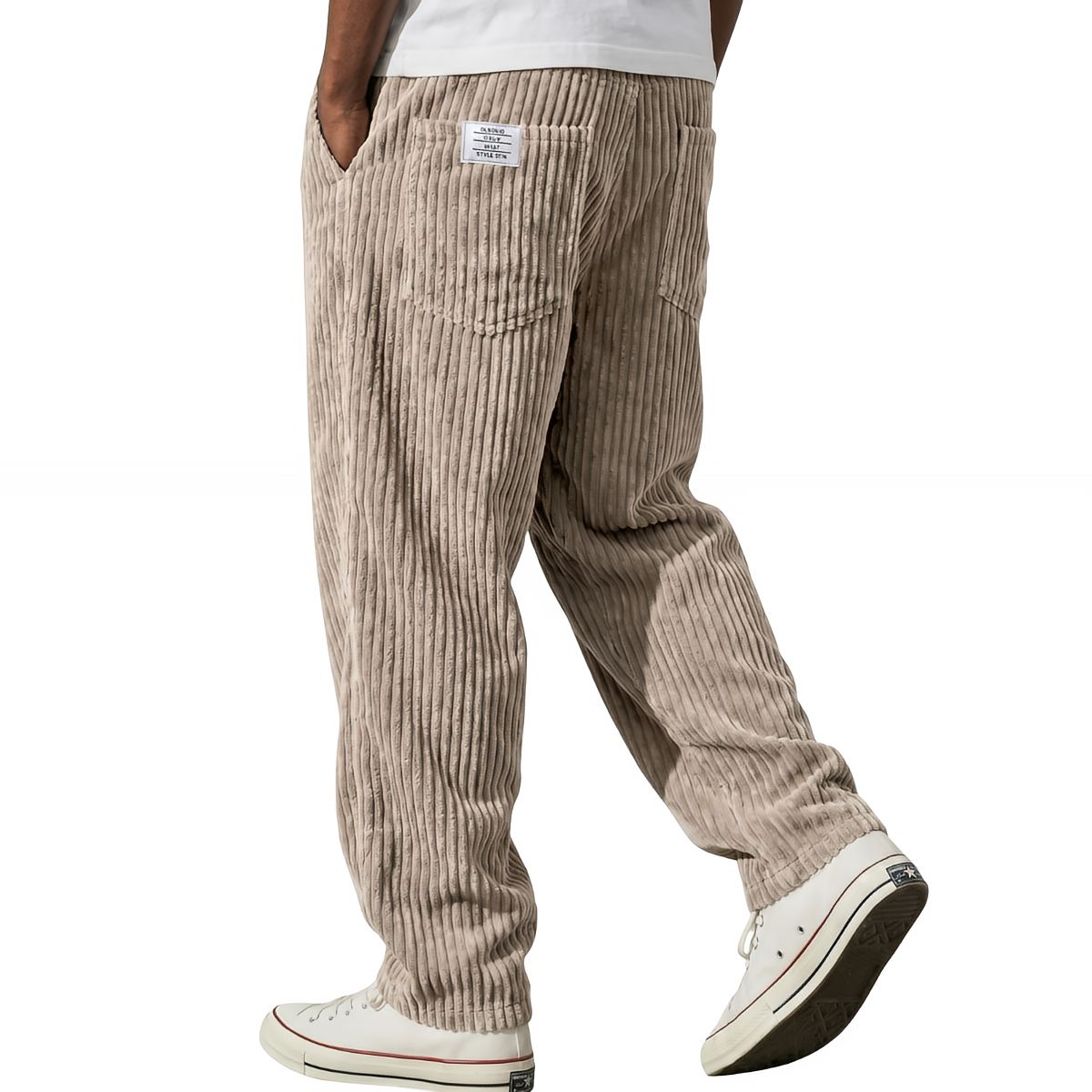 Adria / Pantalones de Terciopelo Acanalado