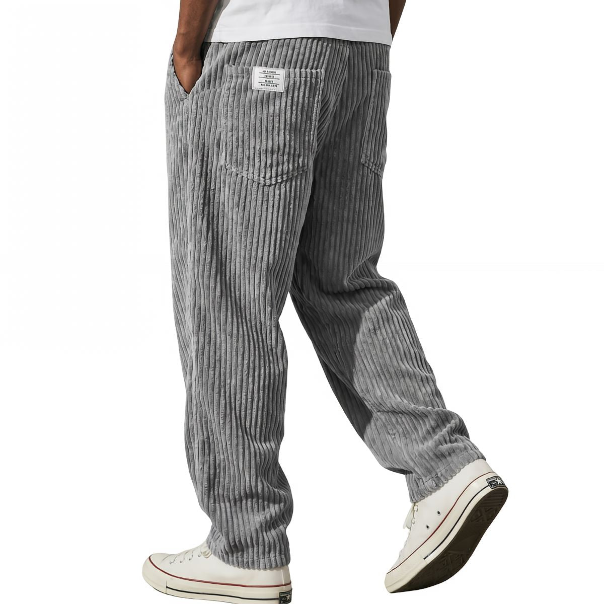 Adria / Pantalones de Terciopelo Acanalado