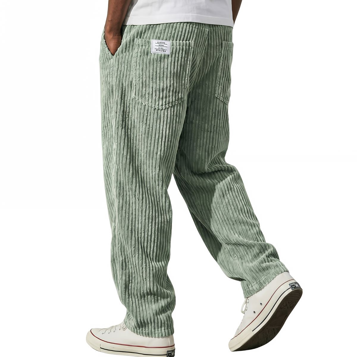 Adria / Pantalones de Terciopelo Acanalado