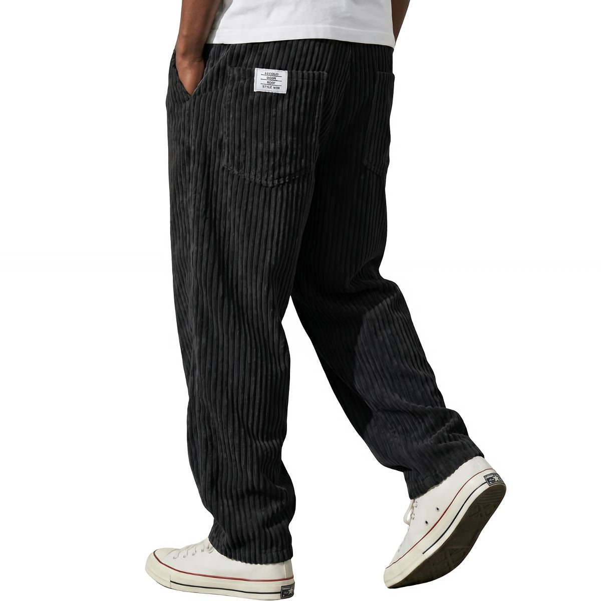 Adria / Pantalones de Terciopelo Acanalado