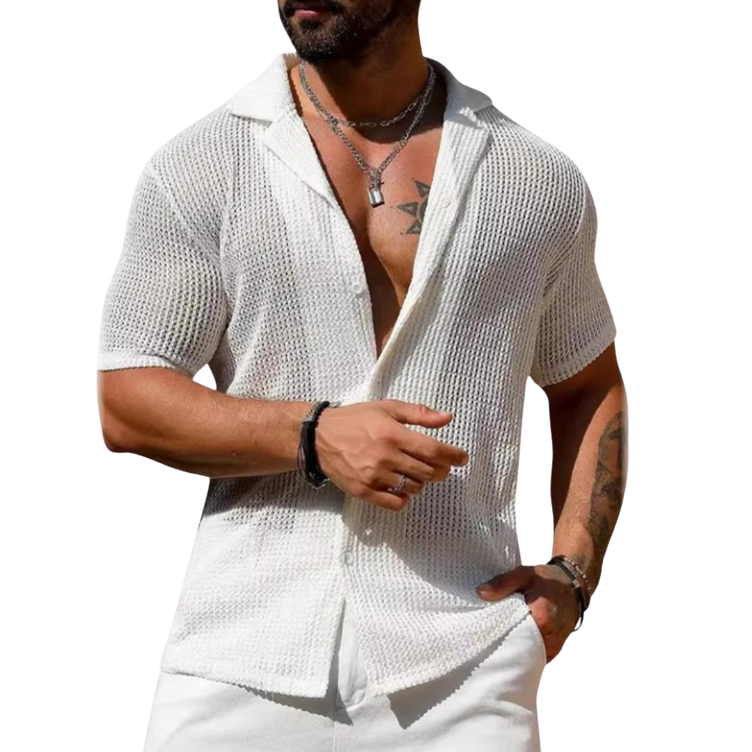 Rodri / Camisa calada de manga corta