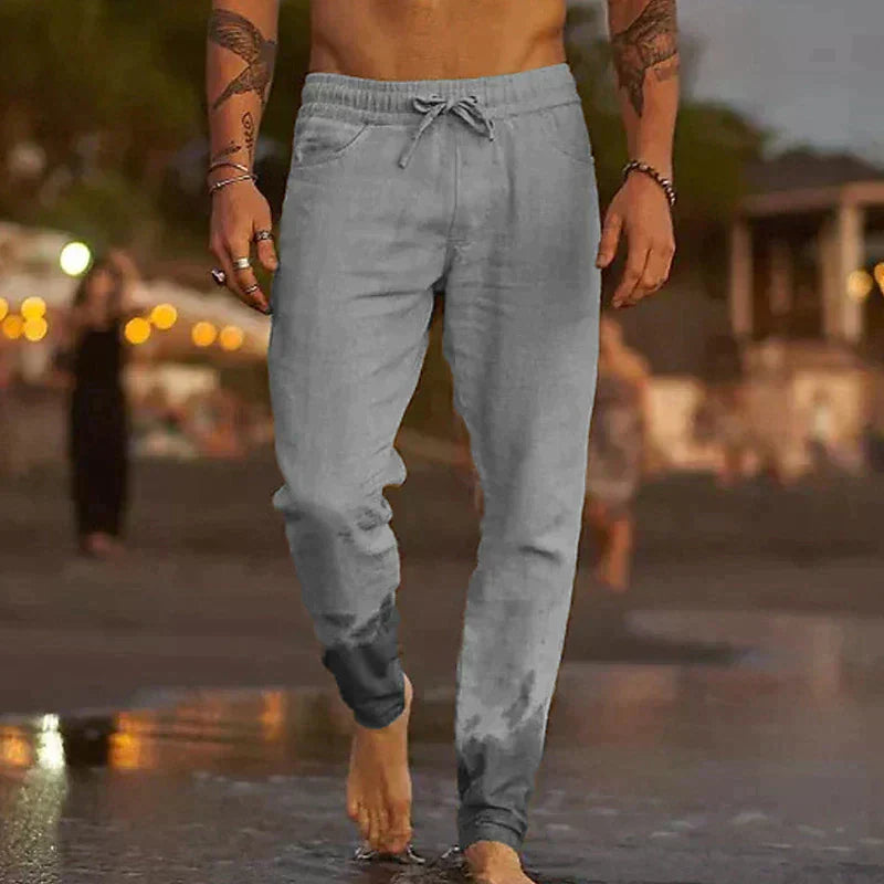 Mateo / Pantalones de Playa de Lino