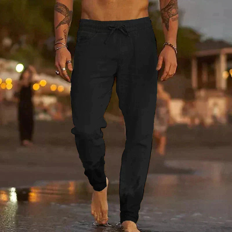 Mateo / Pantalones de Playa de Lino