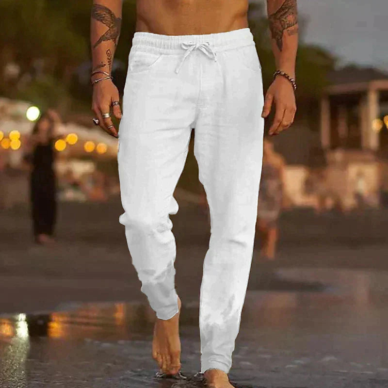 Mateo / Pantalones de Playa de Lino