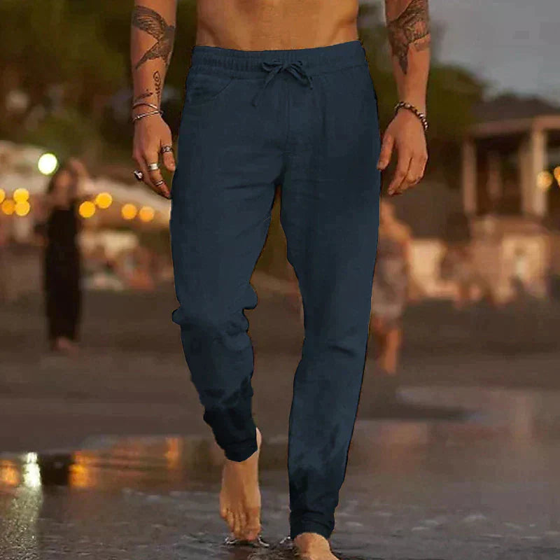 Mateo / Pantalones de Playa de Lino