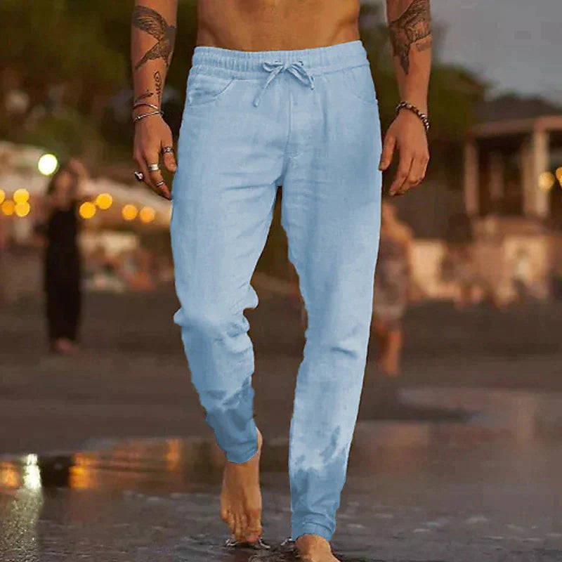 Mateo / Pantalones de Playa de Lino