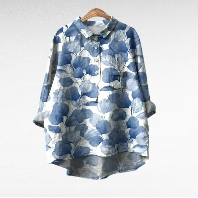 DELACROIX | Chemise Élégante à Motif Émilie (1+1 GRATUIT!)