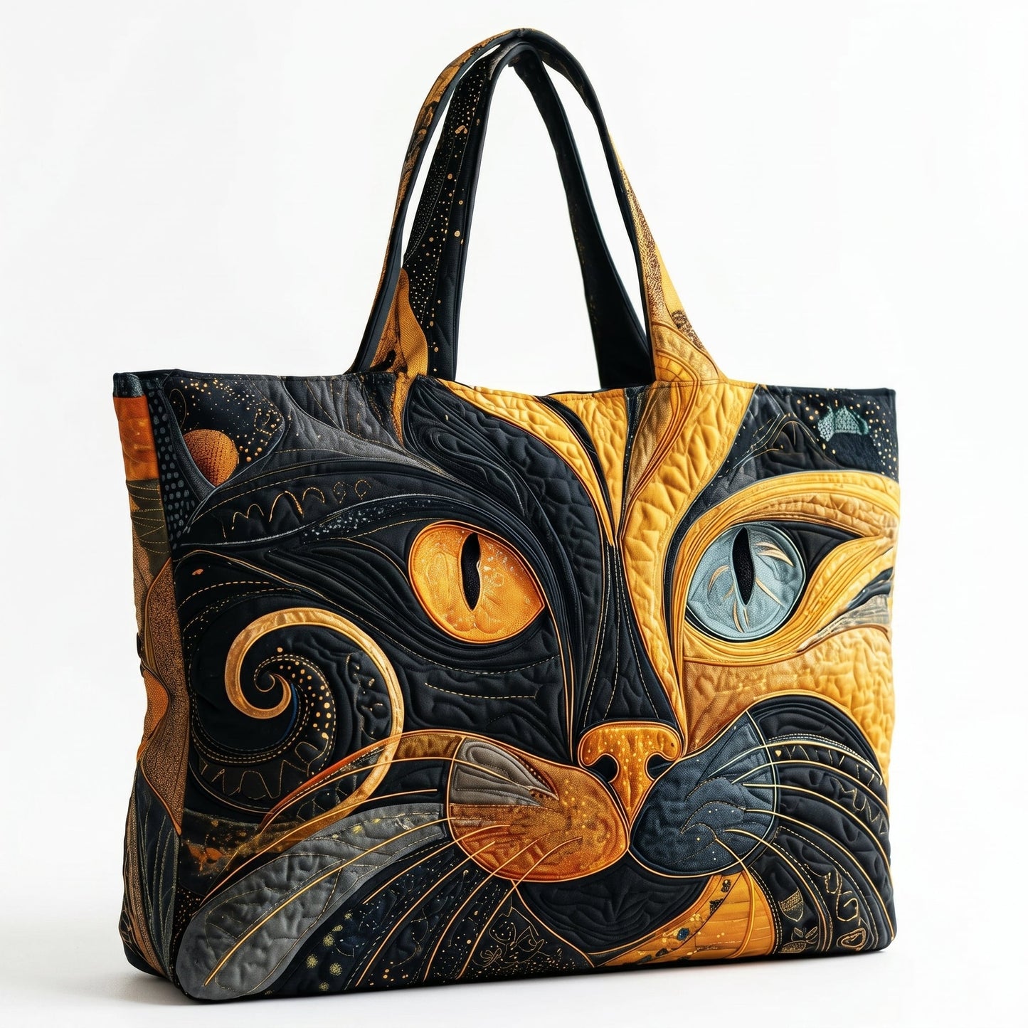 Bolso Artesanal - Gato Místico