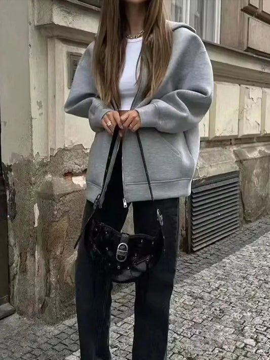 Janet / Chaqueta con capucha