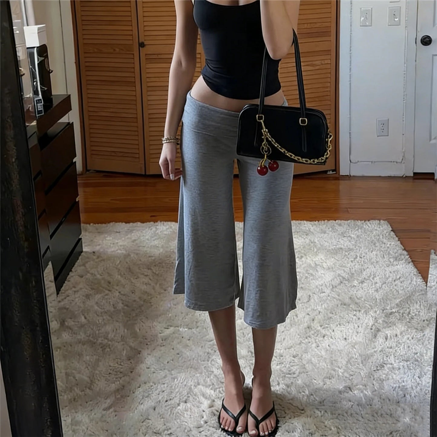 Sienna Foldover Capri Pants