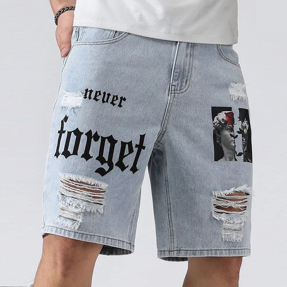 Grayson Cargo Denim Shorts
