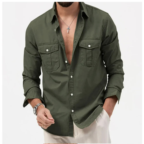 Trino /  Camisa táctica con botones