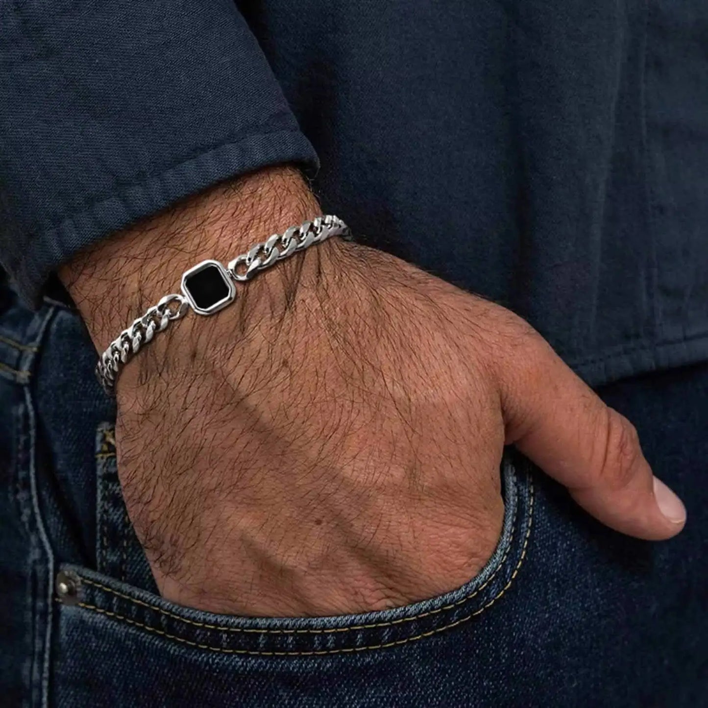 Pulsera brazalete Nero