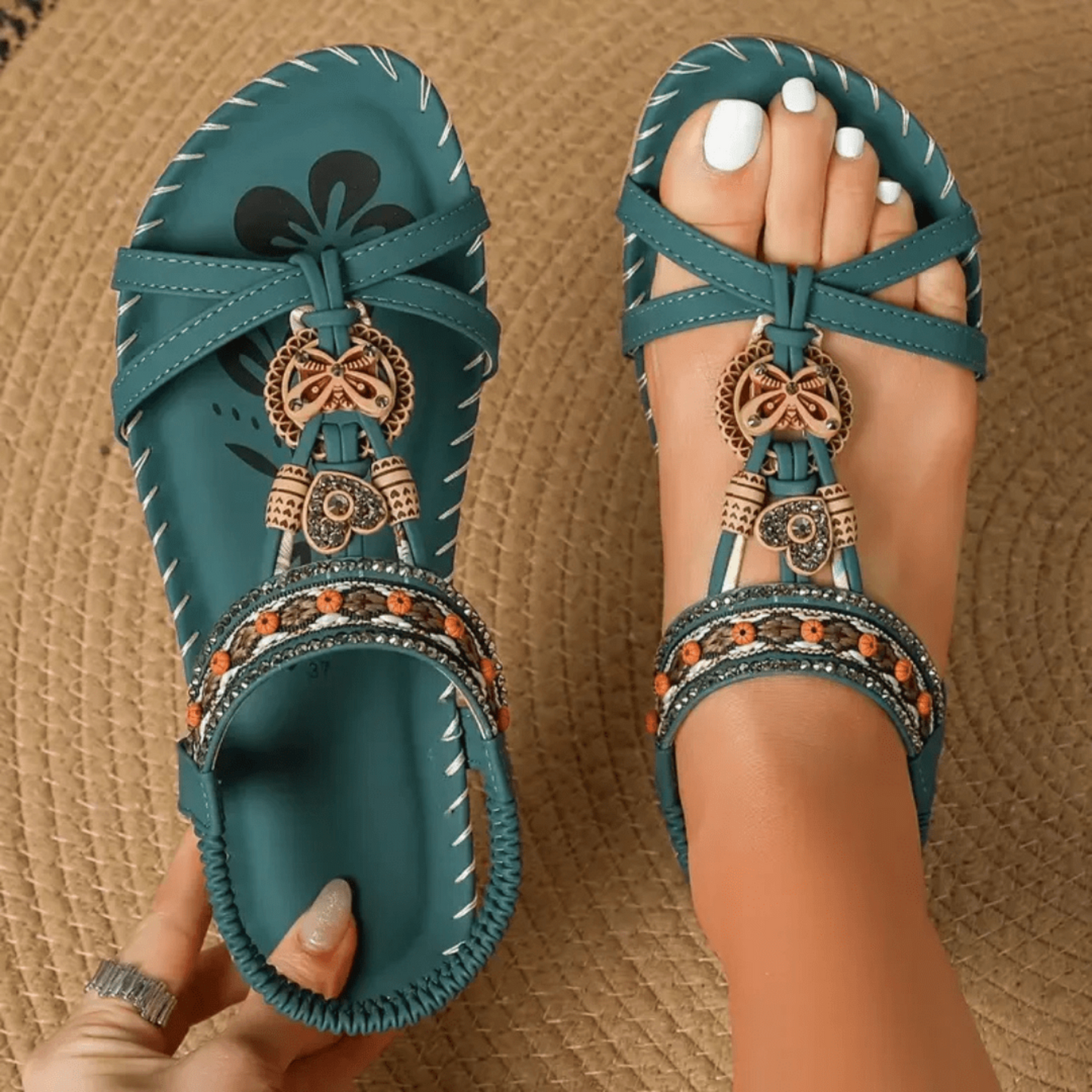 Margot / Sandalias bohemias cómodas