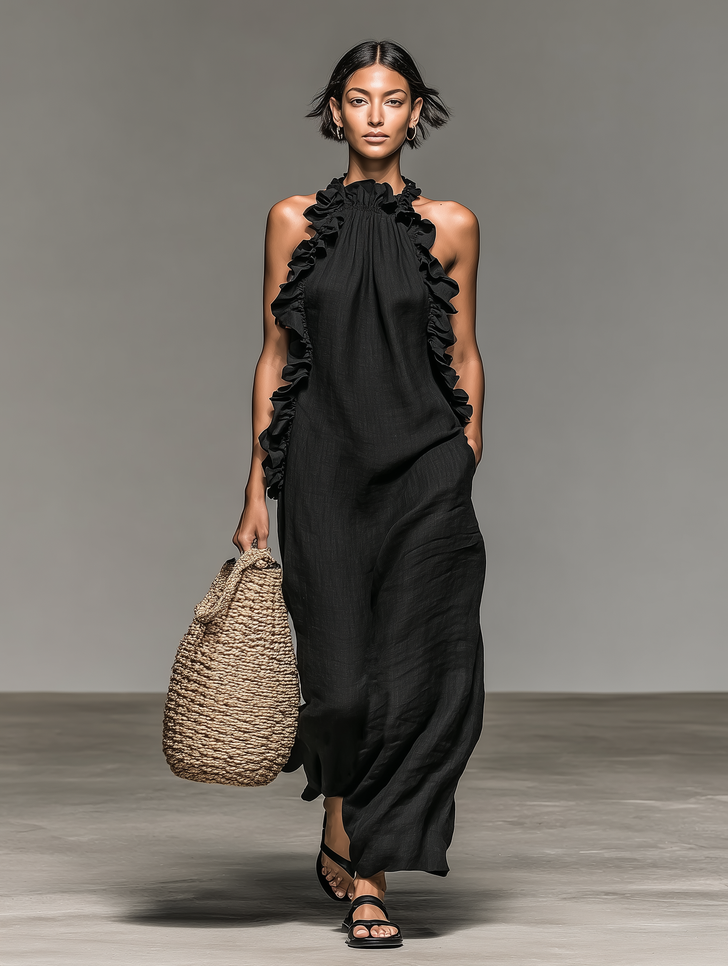 Gladys™ - Vestido Maxi con Bolsillos