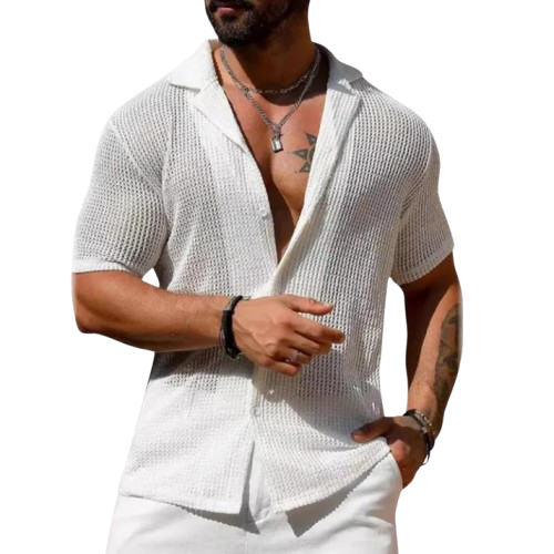 Rodri / Camisa calada de manga corta
